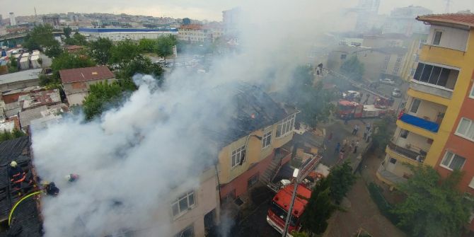 (Özel Haer) Yangında Engelli Çocuğu Evde Unuttular