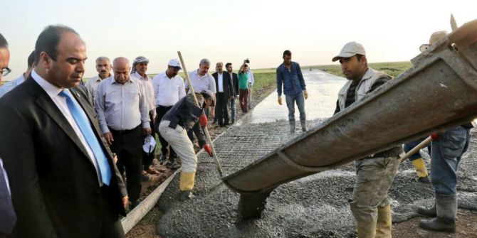 İlçelerde Beton Yol Uygulaması Hayata Geçiriliyor