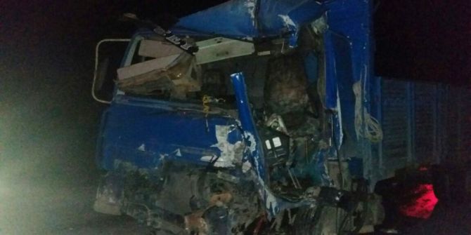 Tokat’ta Kamyon Tıra Çarptı: 1 Ölü