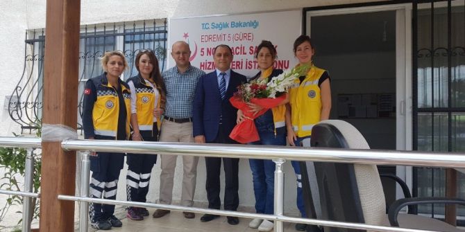 İl Sağlık Müdürü Edremit’te