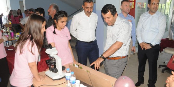 Cizre Fen Lisesinin ‘Bilim Fuarı’ İlgi Gördü