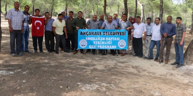 Akçakale’deki Engelliler, Gaziantep’i Gezdi