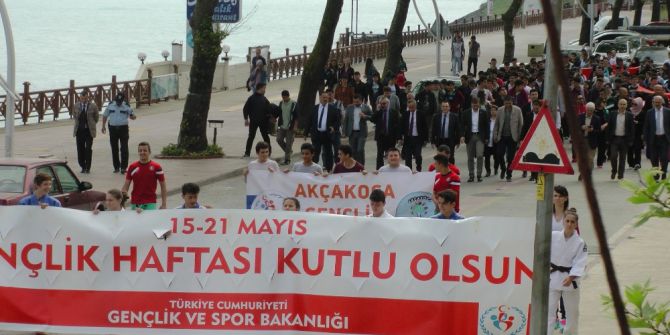 Gençlik Haftası Renkli Görüntülere Sahne Oldu