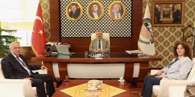 Başkan Baran’a Veda Ziyareti