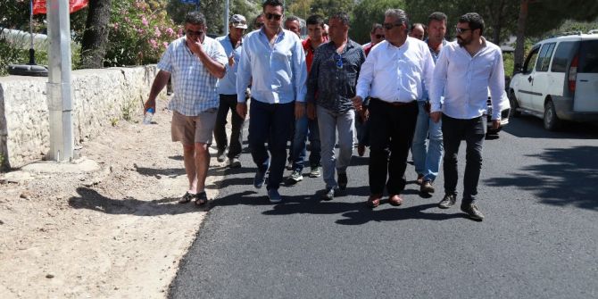 Başkan Kocadon Gündoğan’da İncelemelerde Bulundu