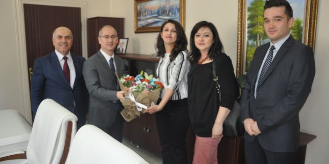 Bozüyük Sgk’dan Kaymakam Yaman’a Ziyaret