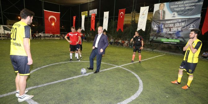 Pamukkale’de 5. Futbol Şöleni