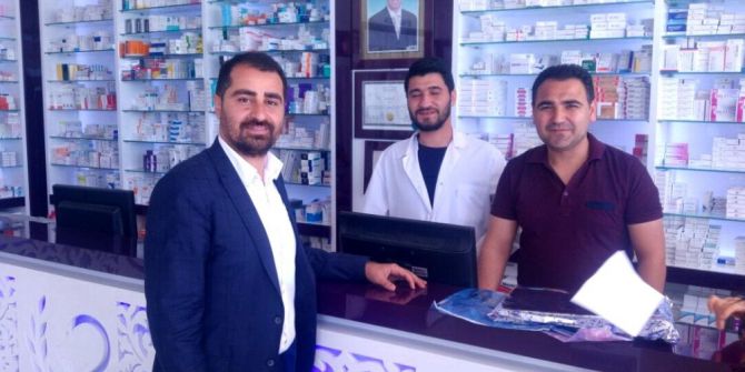Başkan Kılınç Eczacıları Unutmadı