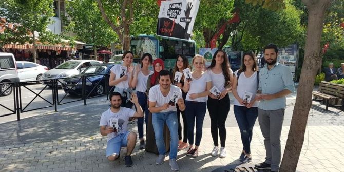 Kadına Yönelik Şiddete ‘Dur’ Dediler