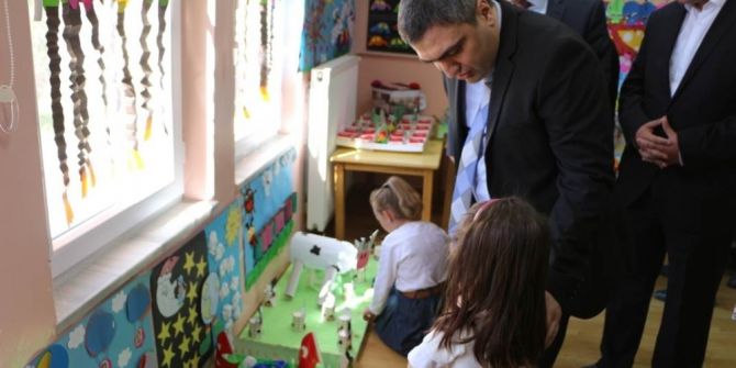 Anaokulu Öğrencilerinden Sergi