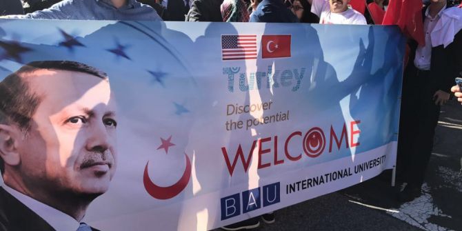 Cumhurbaşkanı Erdoğan’ı, Abd’de Bau International University Öğrencileri De Karşıladı
