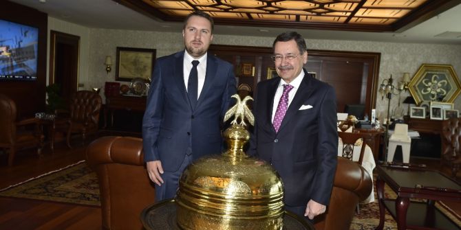 Başkan Gökçek’e Saraybosna’dan Konuk...