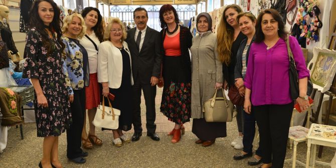 17. Geleneksel Belde Evleri Yıl Sonu Sergisi Açıldı