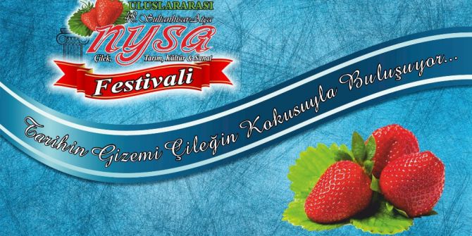 Sultanhisar’da Çilek Festivali Hazırlıkları Tamamlandı
