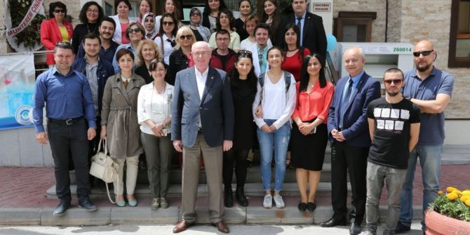 Başkan Kurt Gazetecilerle Halk Merkezinde Buluştu