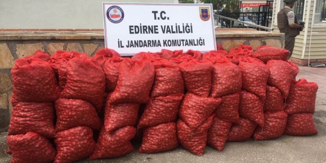 Edirne’de 70 Bin Tl’lik Kaçak Midye Ele Geçirildi