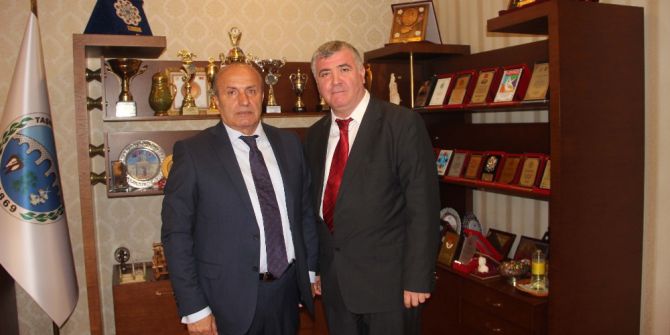 Sgm Müdürü Kaba’dan Başkan Arsan’a Ziyaret