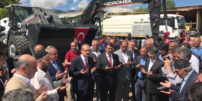 Muş İl Özel İdaresine 9 Yeni Araç