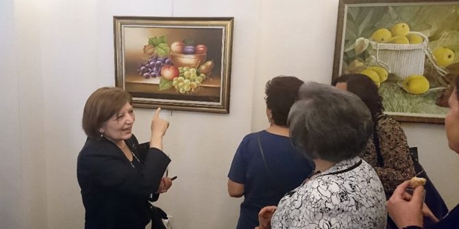 İnci Avcı Aldemir’in Resim Sergisi Ankara’da Açıldı