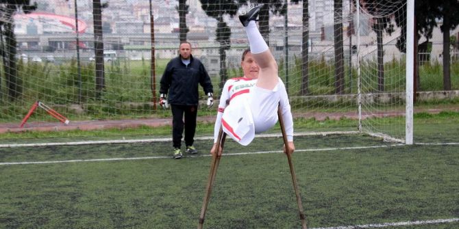 Engelliler İle Kadınların Maçında Kazanan Dostluk Oldu