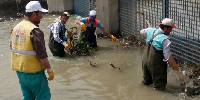 Van’da Su Taşkınlarına Karşı Önlem Alındı