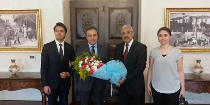 Vali Çataklı Sgk Çalışanlarını Kabul Etti