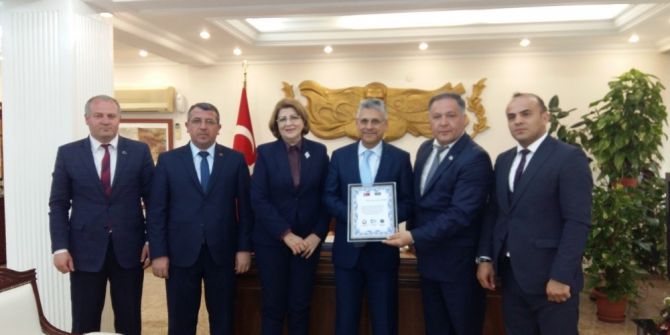 Asimder Heyetinden Vali Alpman’a Ziyaret