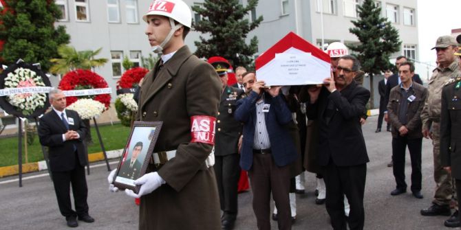 Trabzon Şehidine Tören