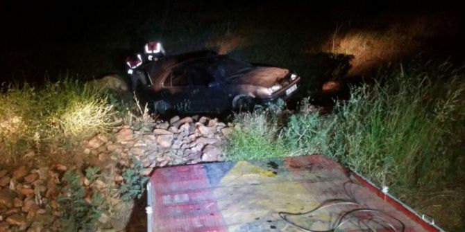 Manisa’da Otomobil Takla Attı: 1 Ölü