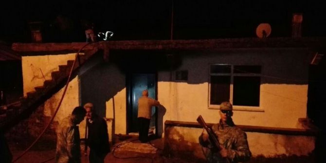 Kabadüz’de Ev Yangını