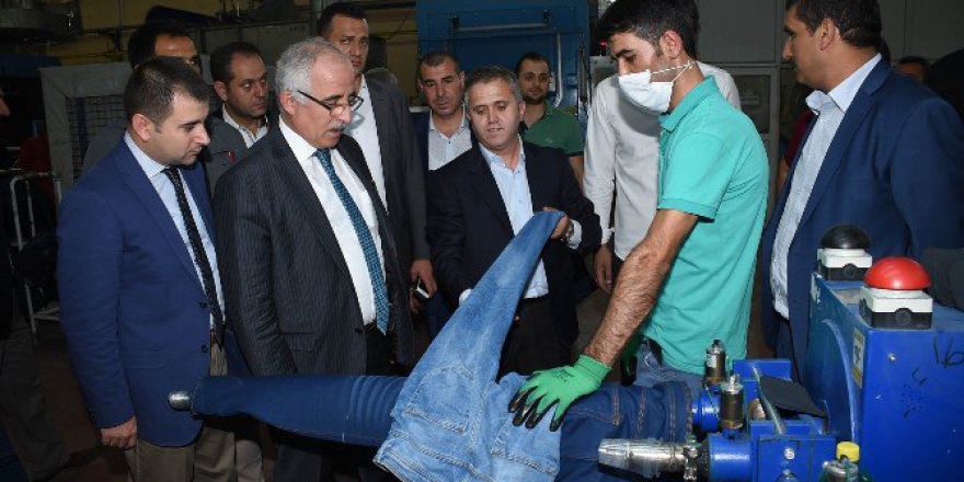 Şanlıurfa Valisi Güngör Azim Tuna Osb’yi Gezdi