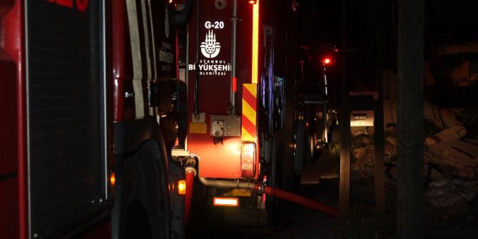 Beyoğlu’nda Metruk Bina Yangını