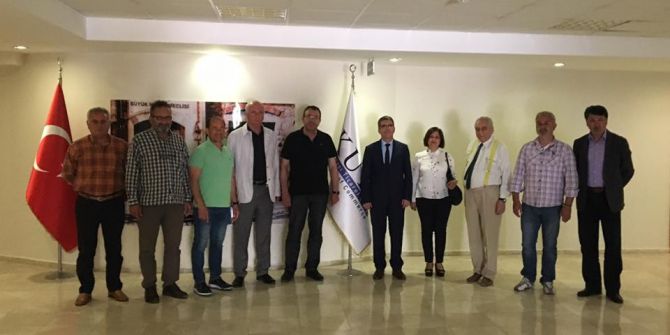 Aydın Vergi Dairesi Başkanı Kuşadası Ticaret Odasını Ziyaret Etti