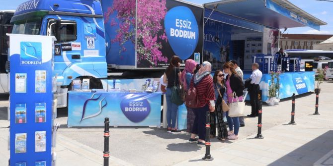 Eşsiz Bodrum Tanıtım Tırı Konya’da
