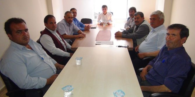 Silifkeli Muhtarlar Aksıfat Suyu Hakkında Bilgilendirildi