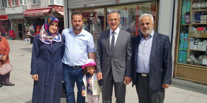 Başkan Köşker’den Esnaf Turu