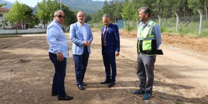 Pamukkale Belediyesi’nden Yürüyüş Ve Bisiklet Yolu