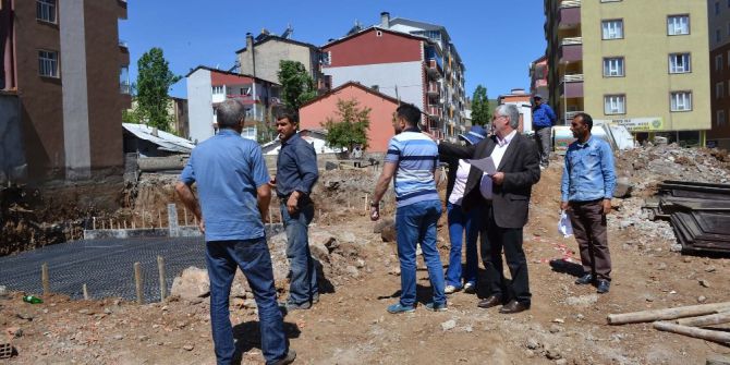 Muş Belediyesinden İnşaatlara Sıkı Denetim