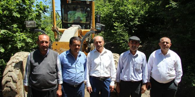 Muhtarlardan Büyükşehir Belediyesi’ne Yol Teşekkürü