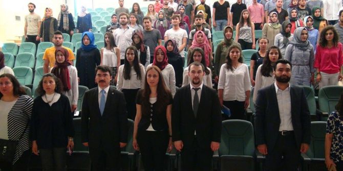 Harran Üniversitesi Yabancı Diller Yüksekokulunda 25’inci Yıl Temalı Yıl Sonu Etkinliği