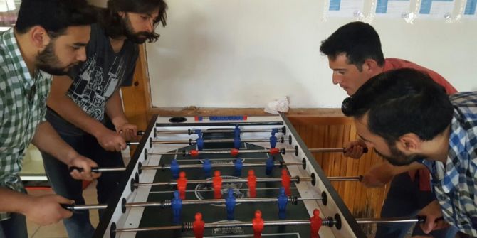 Pazarlar’da Masa Futbolu Turnuvası