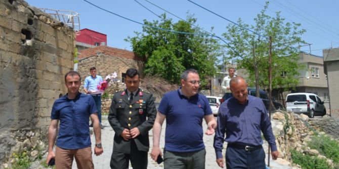 Kaymakamdan Şehit Ailesine Ziyaret