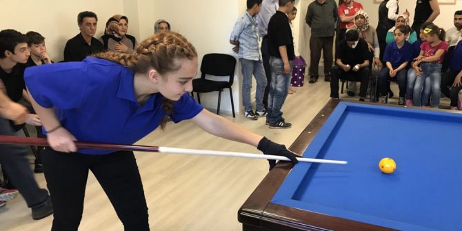 Çukurhisar’da Bilardo Rüzgarı