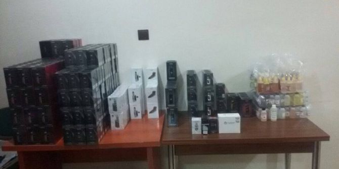 Tekirdağ’da Elektronik Sigara Operasyonu