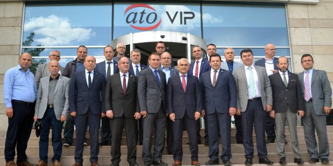 Kosovalı İş Adamları Ato’yu Ziyaret Etti