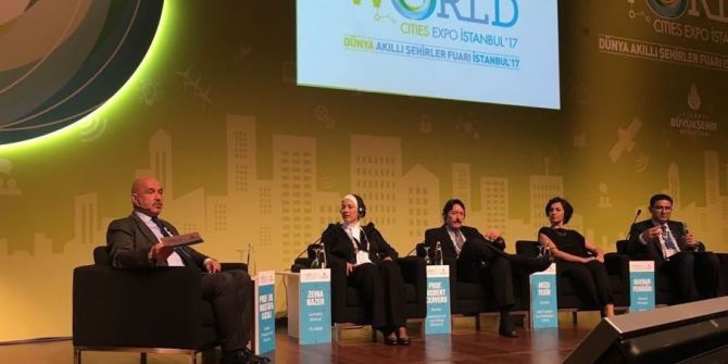 Ilıcalı, Uluslararası Fuarın Moderatörlüğünü Yaptı