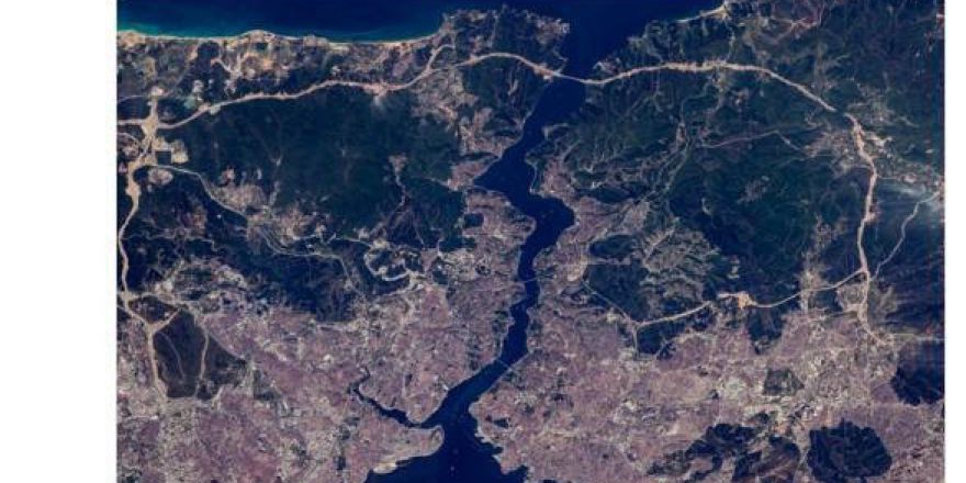 Nasa, İstanbul Boğazı’nı Uzaydan Görüntüledi