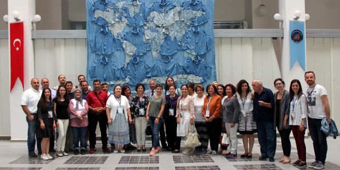 Dünya Doğal Boya İle Korunmalı Temalı Eser Üretildi