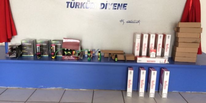 Domaniç’te Kaçak Sigara Ve Tütün Operasyonu