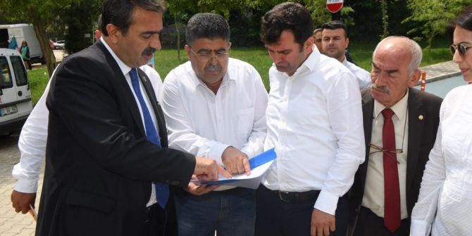 Çetin, Yolları Denetledi Halkı Dinledi